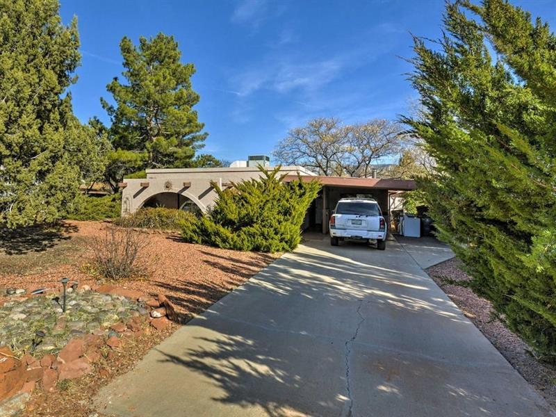 Charming Home With Some Red Rock View Vr セドナ エクステリア 写真